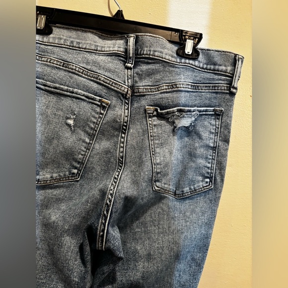 Abercrombie & Fitch Women's Light Blue Ankle Jeans denim y2k back to school - Picture 9 of 16